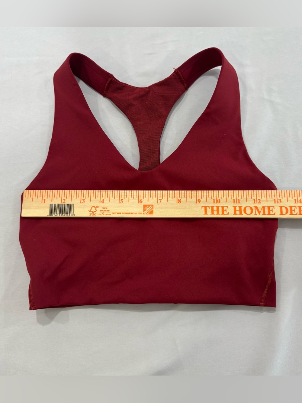 Spanx Size Small Red Racerback Sports Bra - Picture 5 of 7